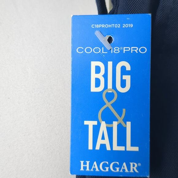 Haggar Cool 18 Pro Gabardine Pleated Expandable Waist Shorts 50Wx10 Big Tall NWT - Picture 8 of 12